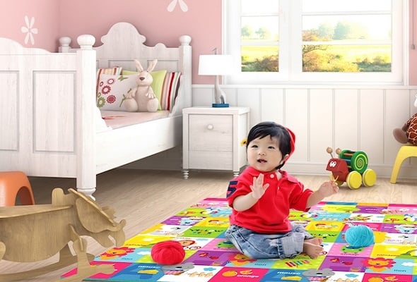 韩国最受欢迎的婴儿游戏垫 （Parklon baby play mats ）718-225-4948