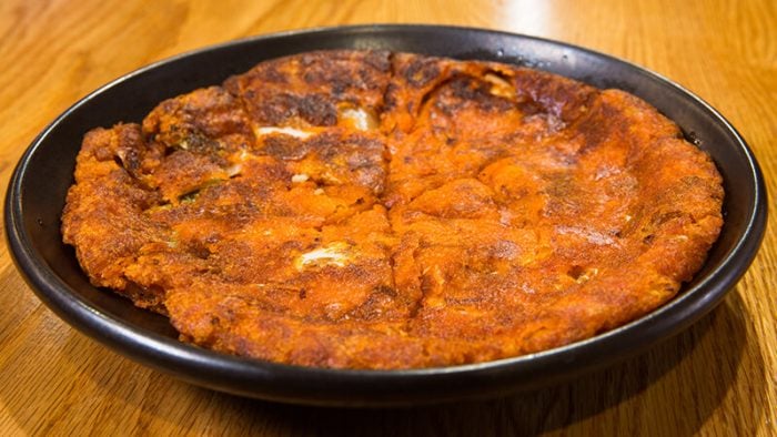 Kimchi-Jeon1 素食煎饼