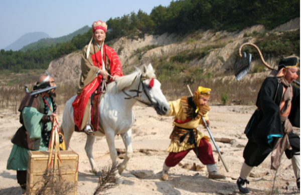 师徒四人历经艰险