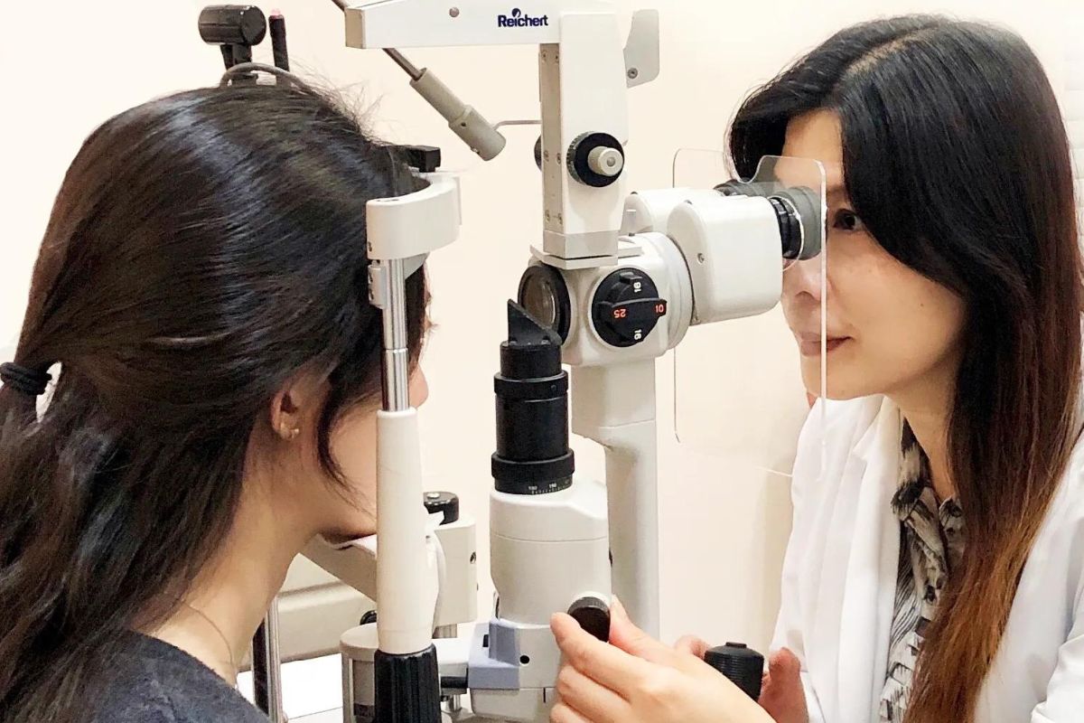 法拉盛 配眼镜 第一眼科眼镜 