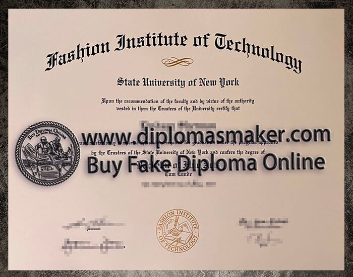How to make a fake Fashion Institute of Technology degree?