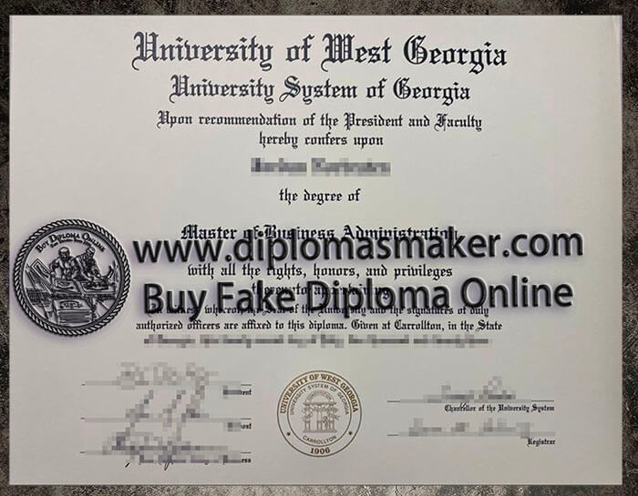 How to make a fake University of West Georgia degree online?