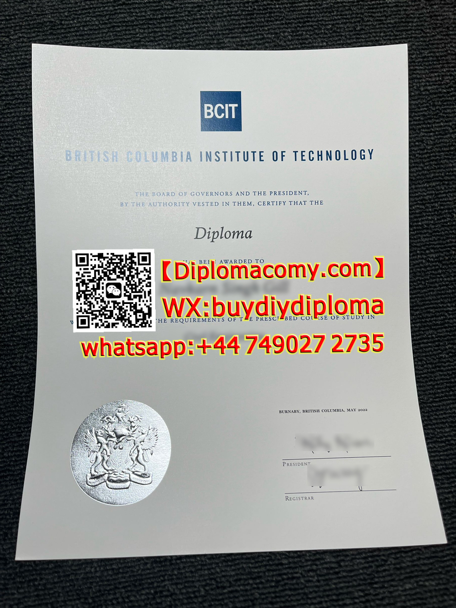 BCIT certificate 购买常见问题与解决方案,BCIT证书,Whatsapp:+44 7490272735