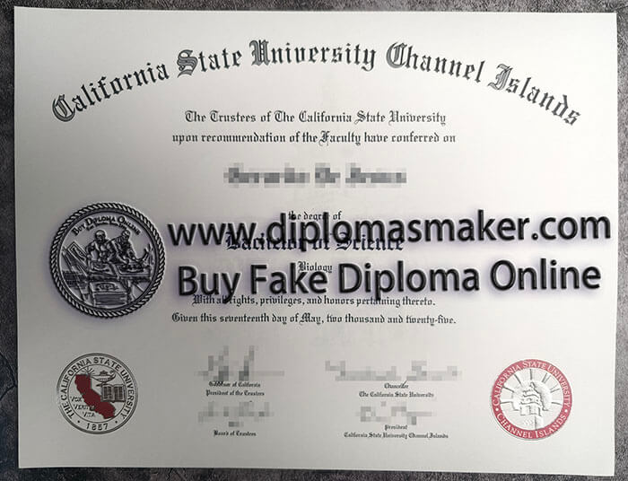 How to make a fake CSU Channel Islands degree online?