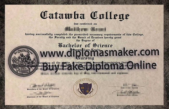 How to make a fake Catawba College degree online?