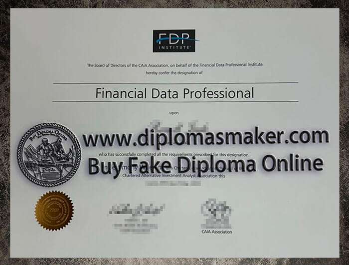 How to make a fake FDP Institute certificate online?