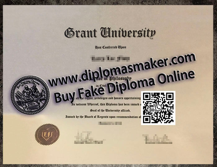 Where to copy a fake Grant University degree online?