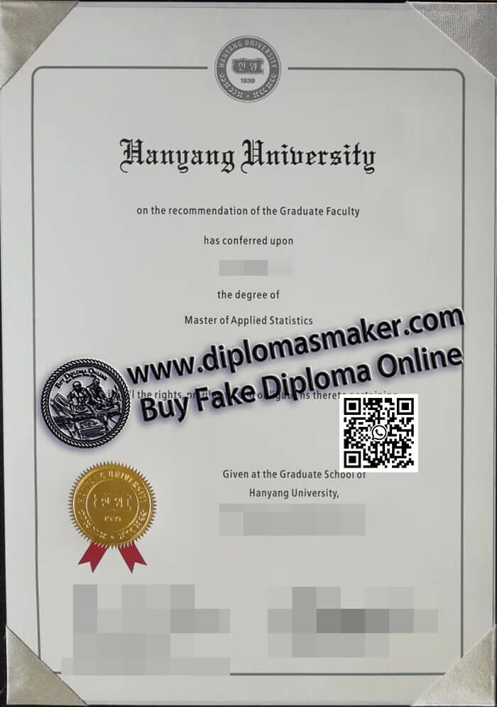Where to copy a fake Hanyang University degree online?