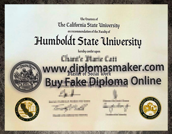 Obtain a fake Humboldt State University degree online.