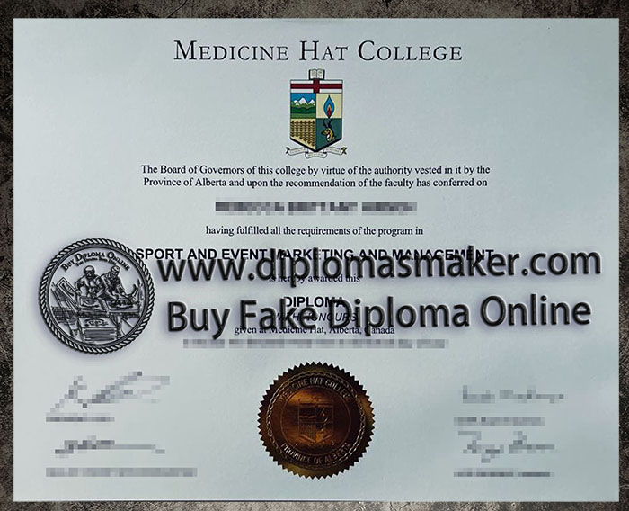 Where to buy a fake Medicine Hat College degree online?