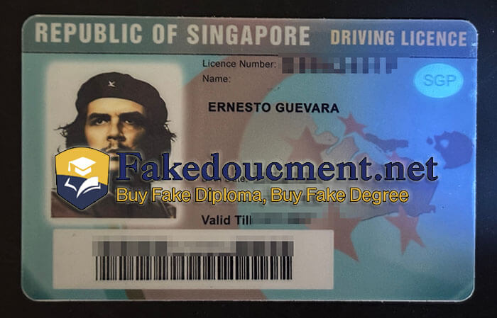 Obtain a fake Republic of Singapore Driving Licence online.