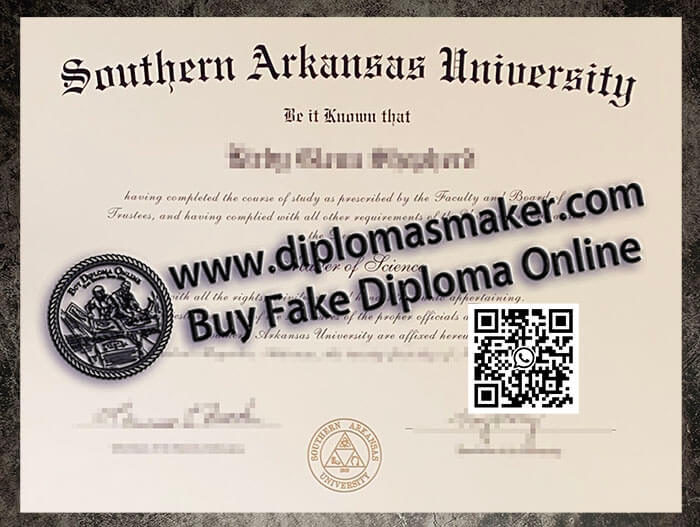 How to make a fake Southern Arkansas University degree?