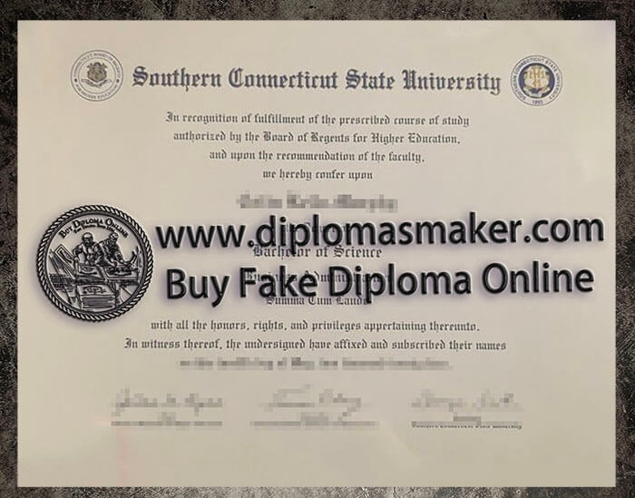 Obtain a fake Southern Connecticut State University degree.