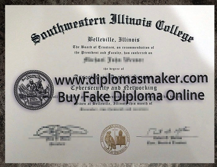 How to make a fake Southwestern Illinois College degree?