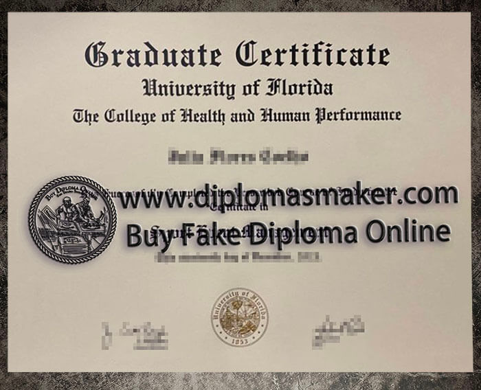 Buy a fake University of Florida College of Health and Human Performance degree