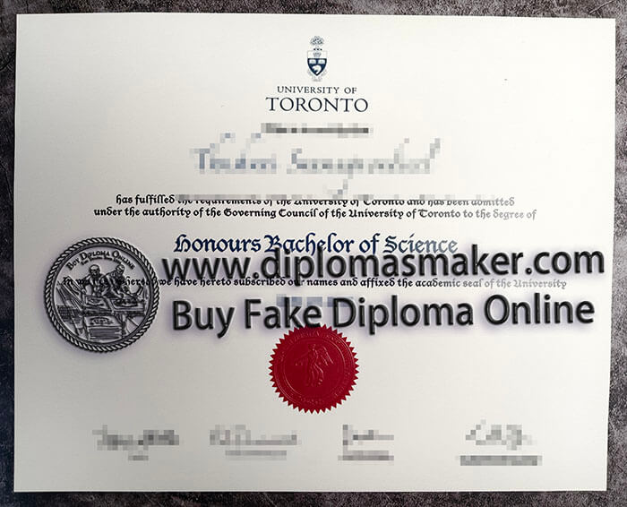Where to copy a fake University of toronto degree online?