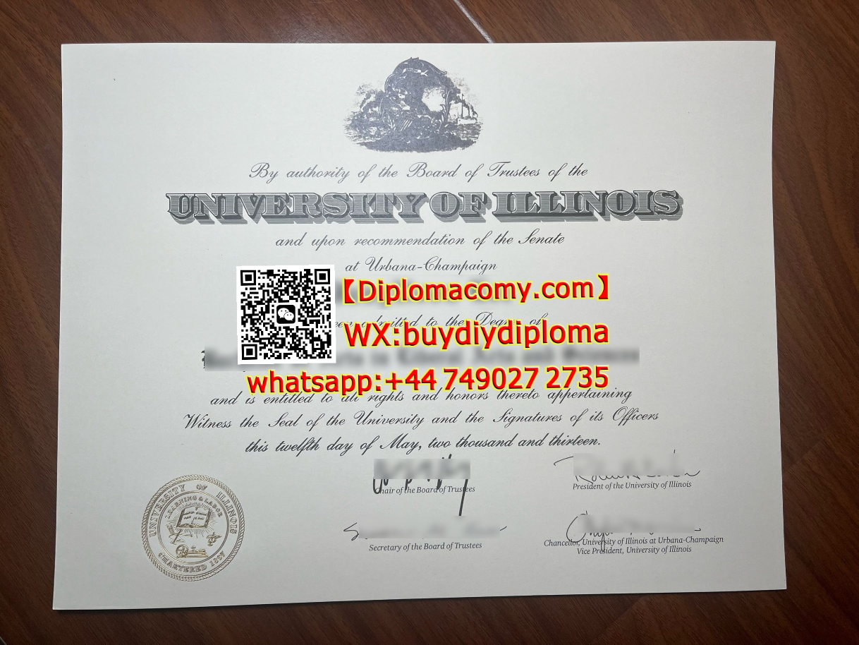 伊利诺伊大学香槟校区学位证快速获取,University diploma of Illinois Urbana,Whatsapp:+44 7490272735
