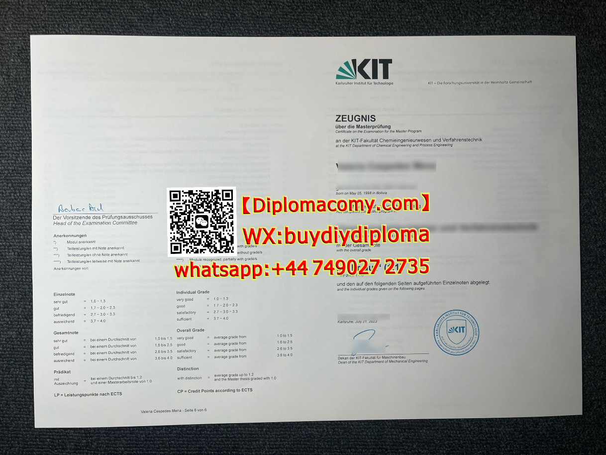 轻松拿到卡尔斯鲁厄理工学院学位,Karlsruher Institut für Technologie,Whatsapp:+44 7490272735