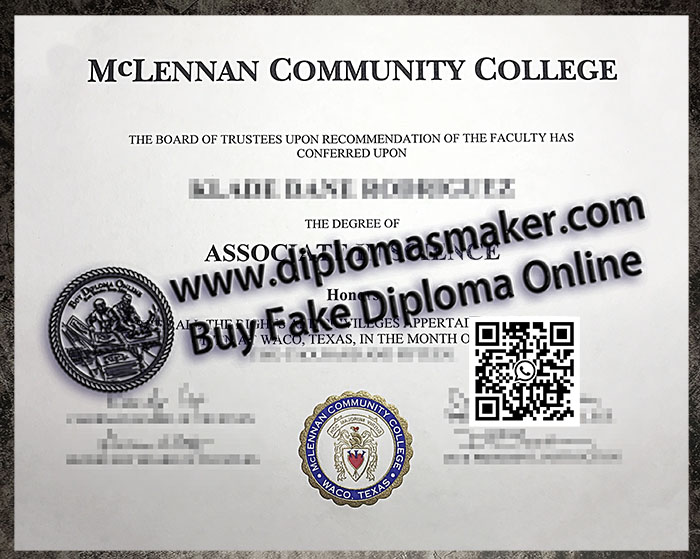 How to make a fake McLennan Community College degree online?