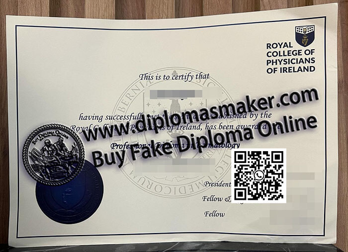Obtain Royal College of Physicians of Ireland certificate.