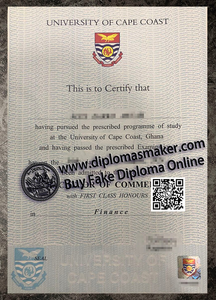How to make a fake University of Cape Coast degree online?