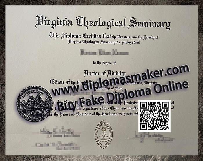 How to make a fake Virginia Theological Seminary degree?